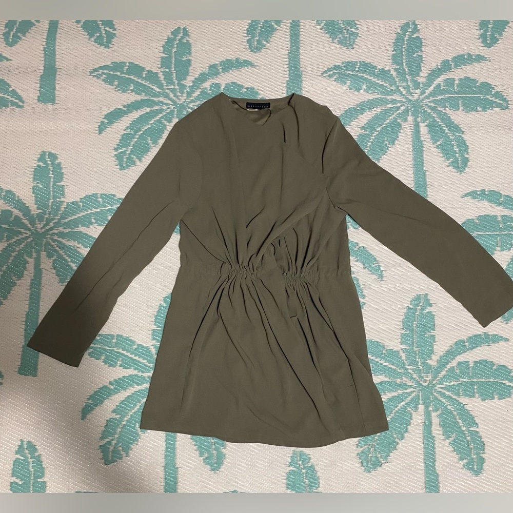 Attention Olive Long cardigan